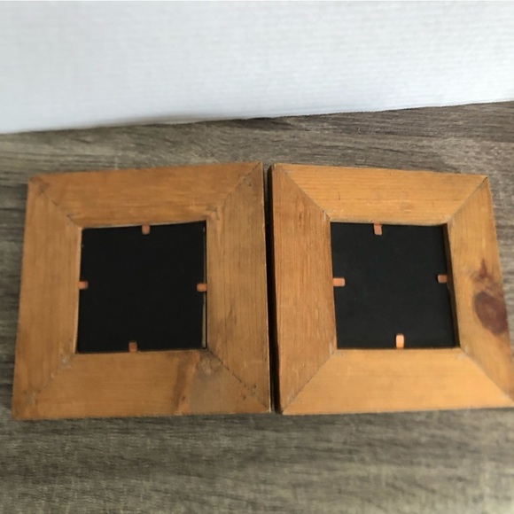 Pier 1 Imports Rustic Wooden Photo Frames - Picture 4 of 13